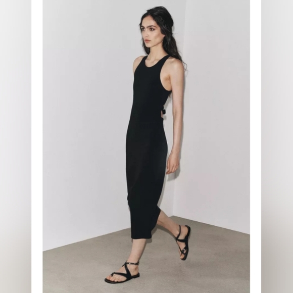 Zara Contouring Buckle Dress - Picture 3 of 6